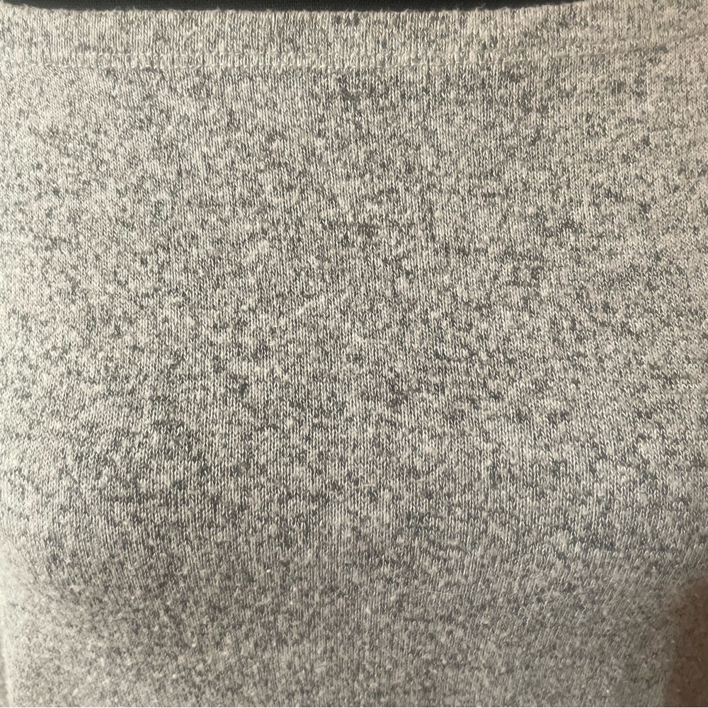C’est Moi Heather Grey Boatneck Batwing Long sleeve Top - Picture 3 of 10